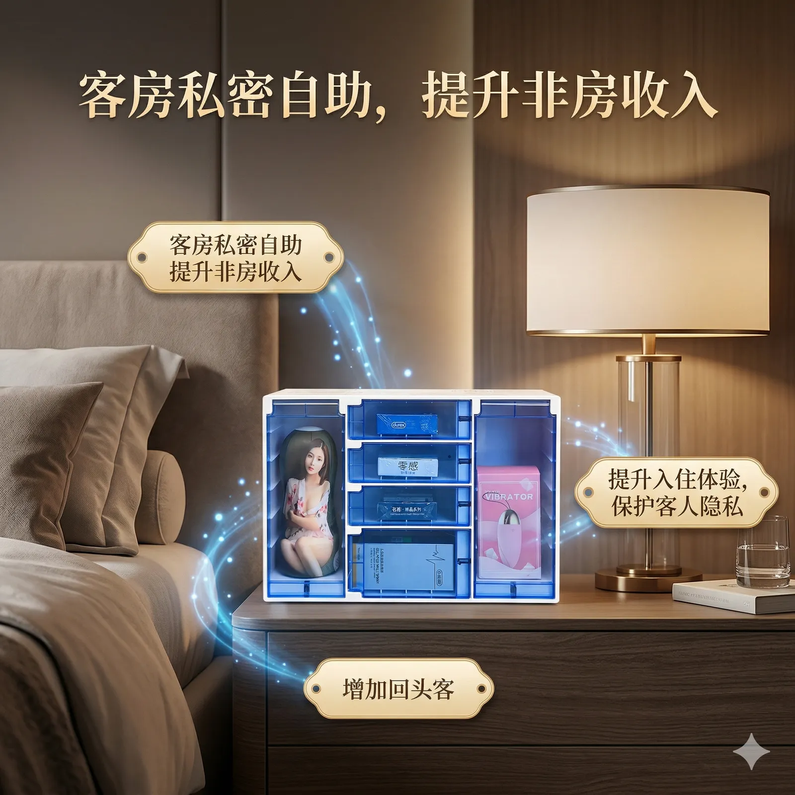 酒店客房零售，不只是放一台机器